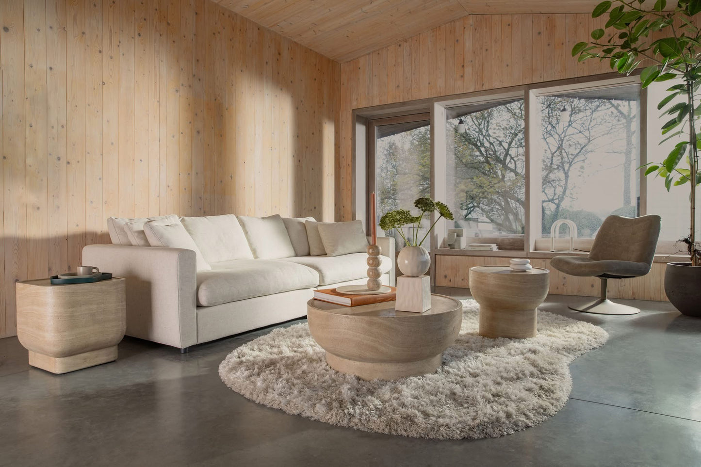 Table basse Noble ronde