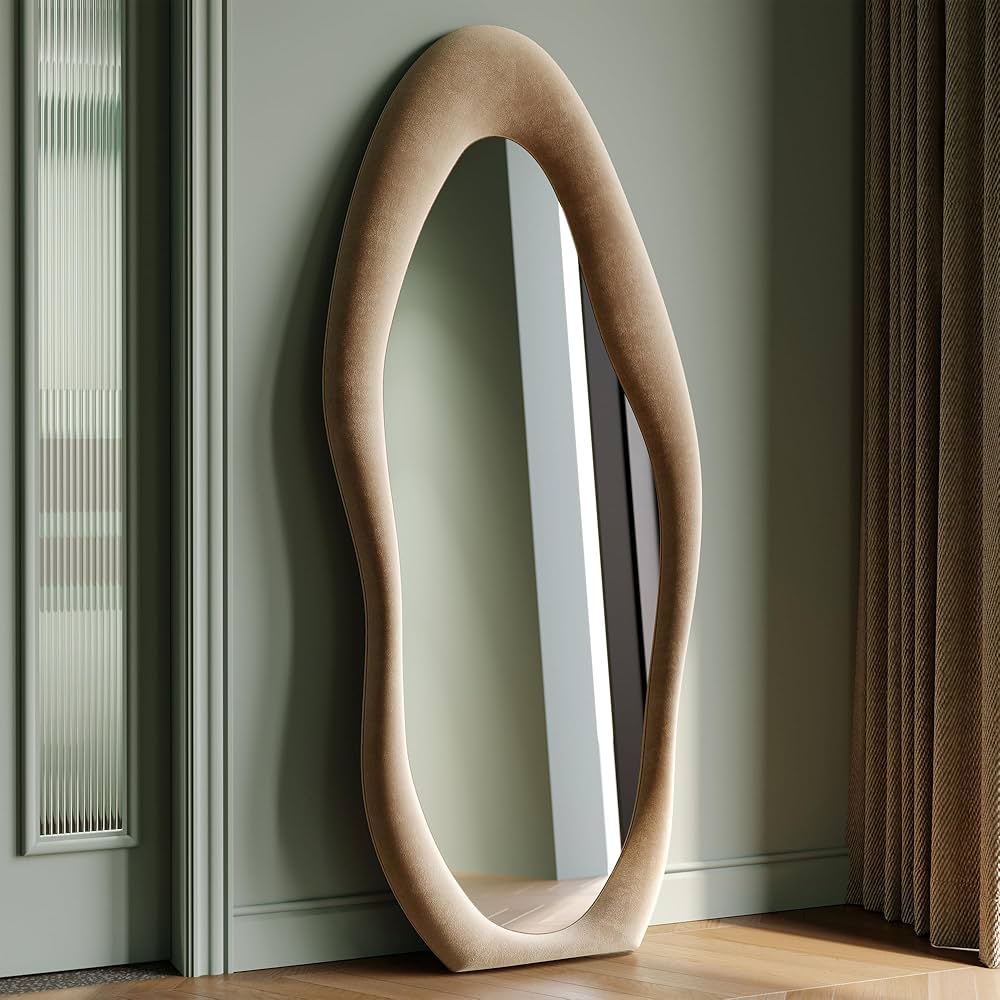 Miroir en velours Osmose h160