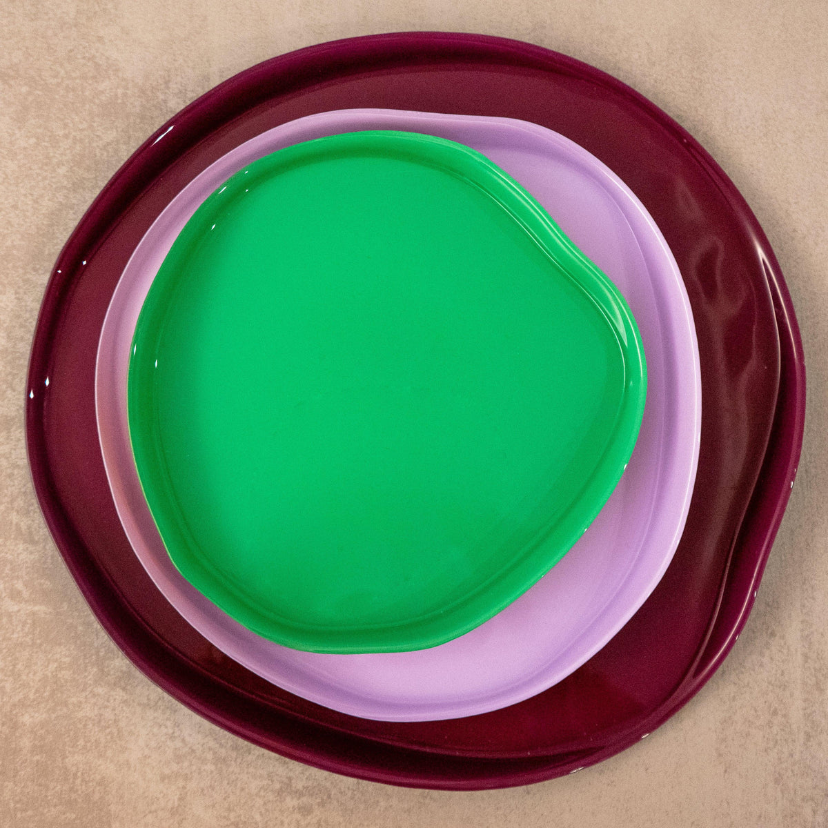 Set de 2 assiettes entrée Dolce