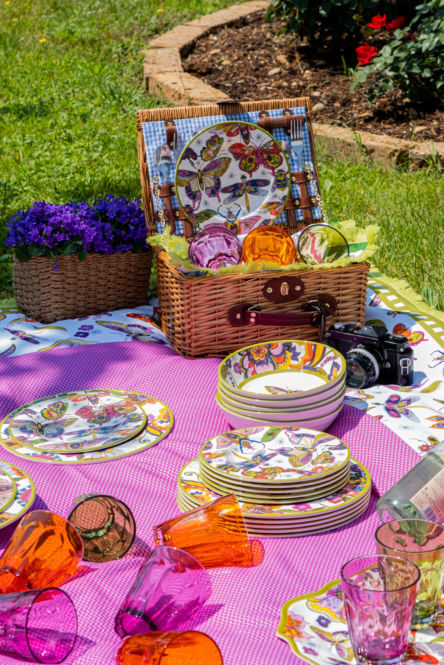 Plat de service Amazone @Baci Milano