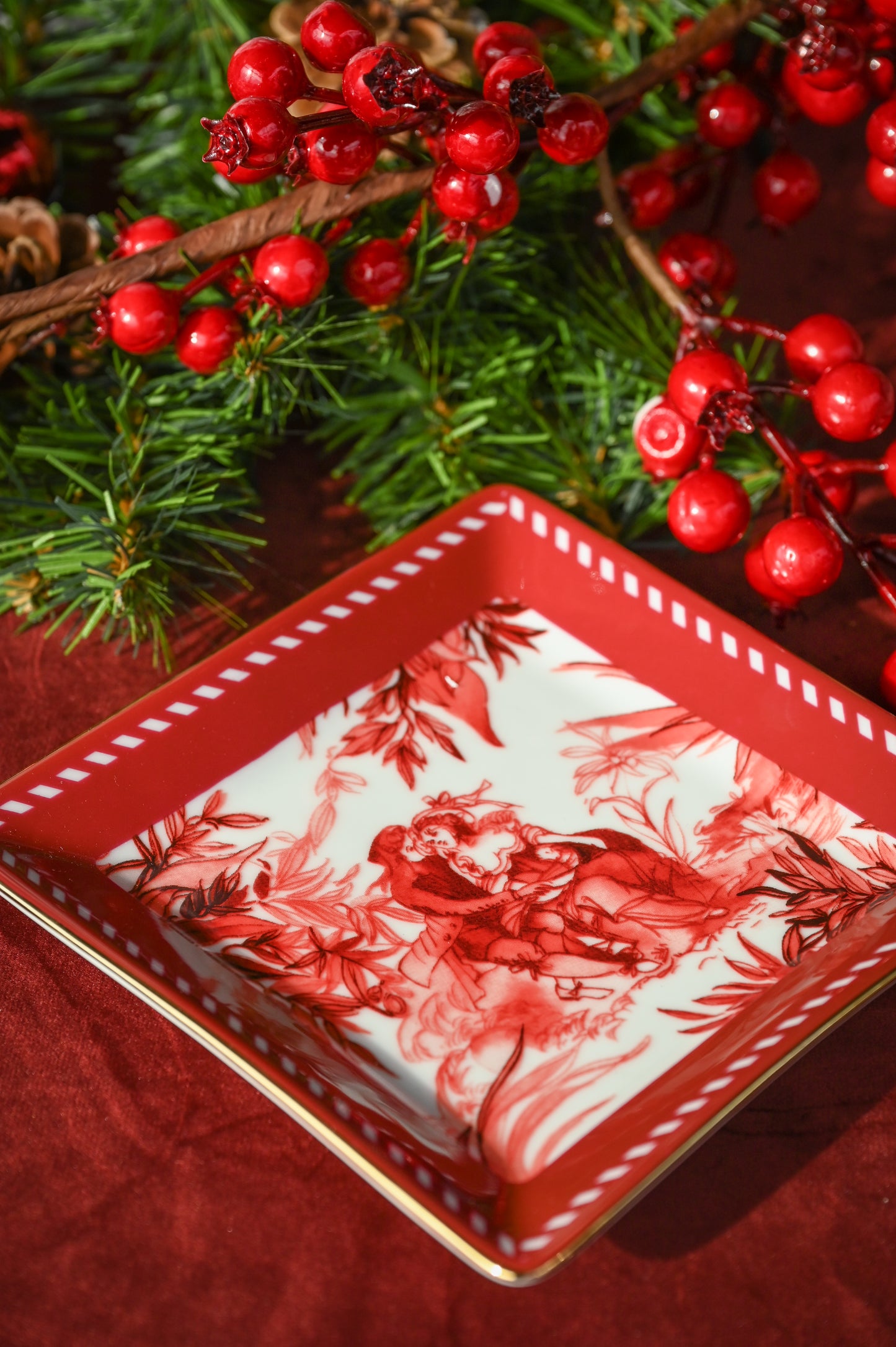 Vide-poche Le Rouge @Baci Milano