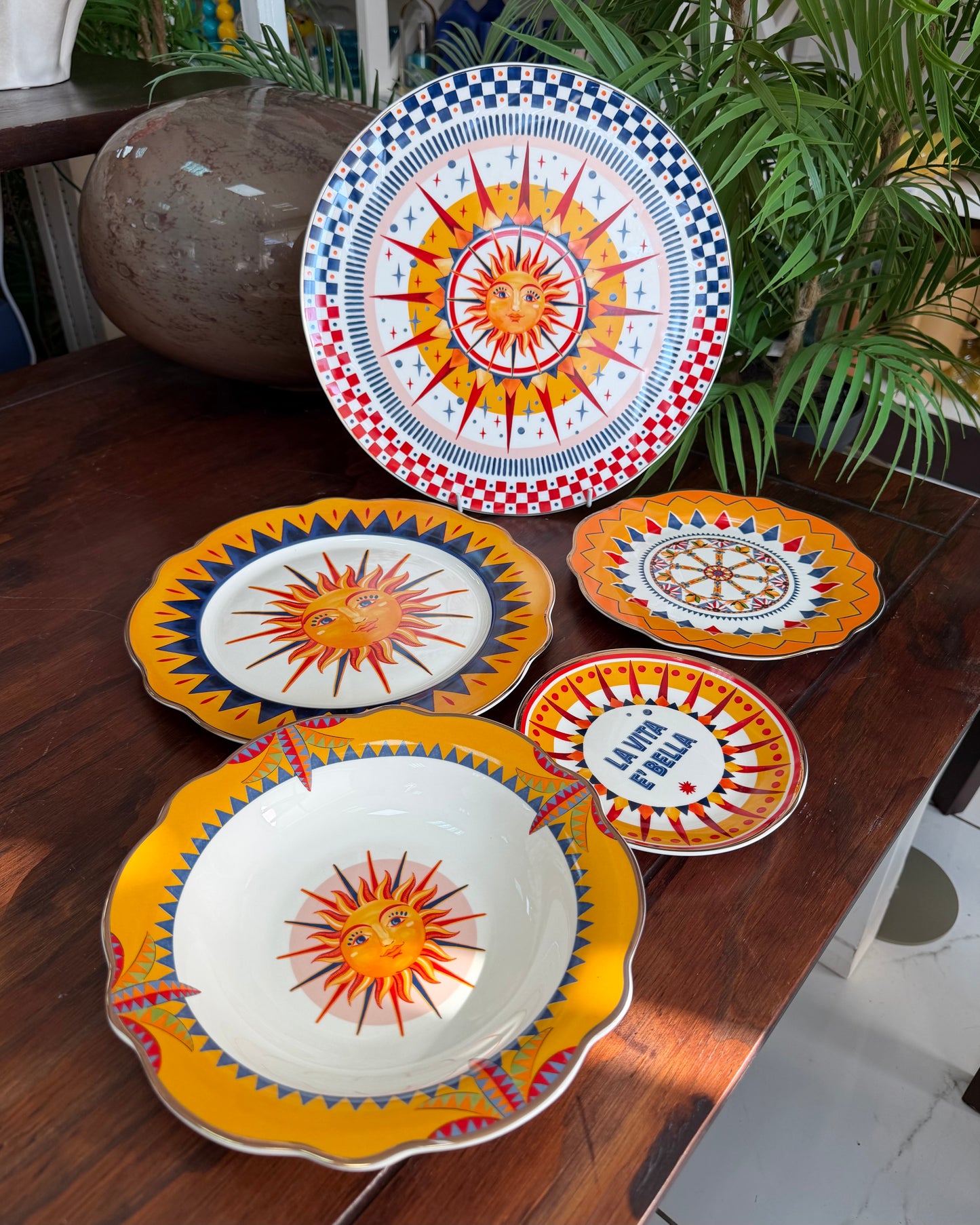 Assiette plate Sole