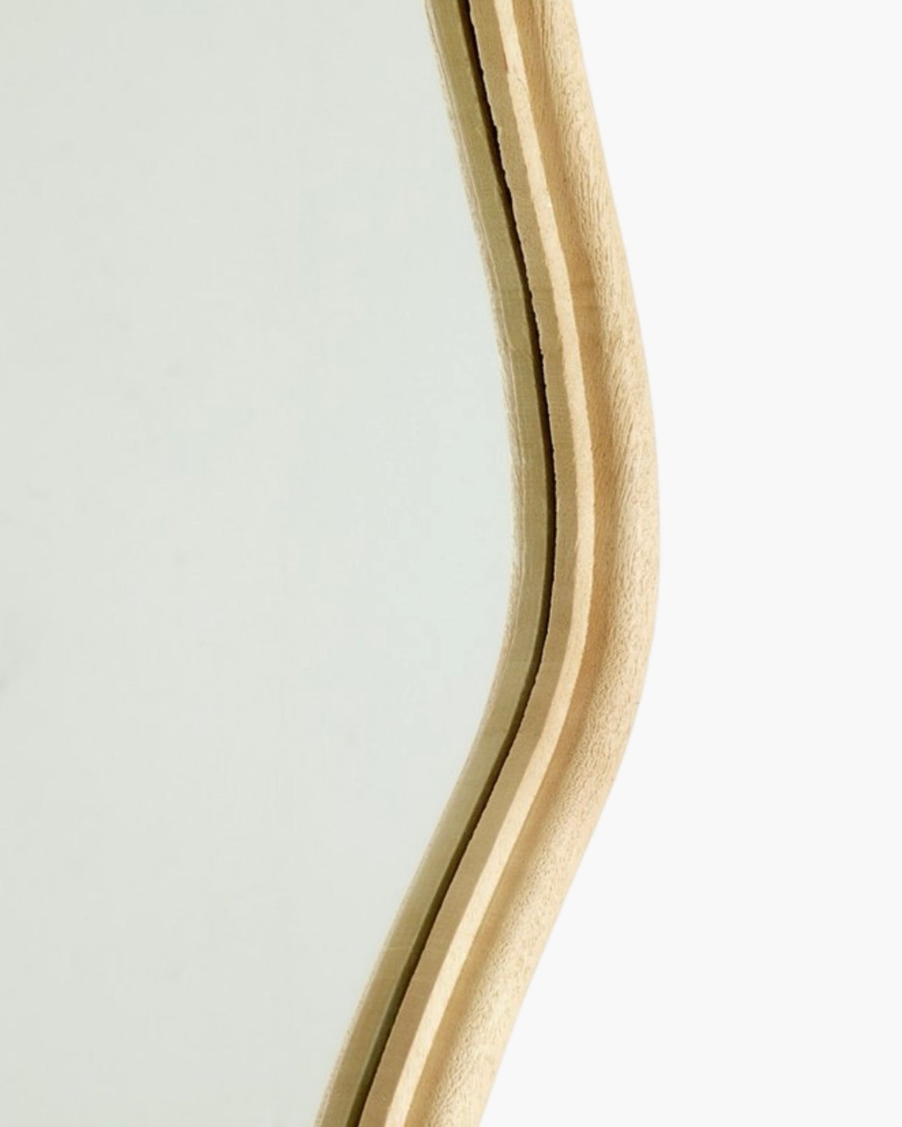 Miroir Celano en bois clair MM