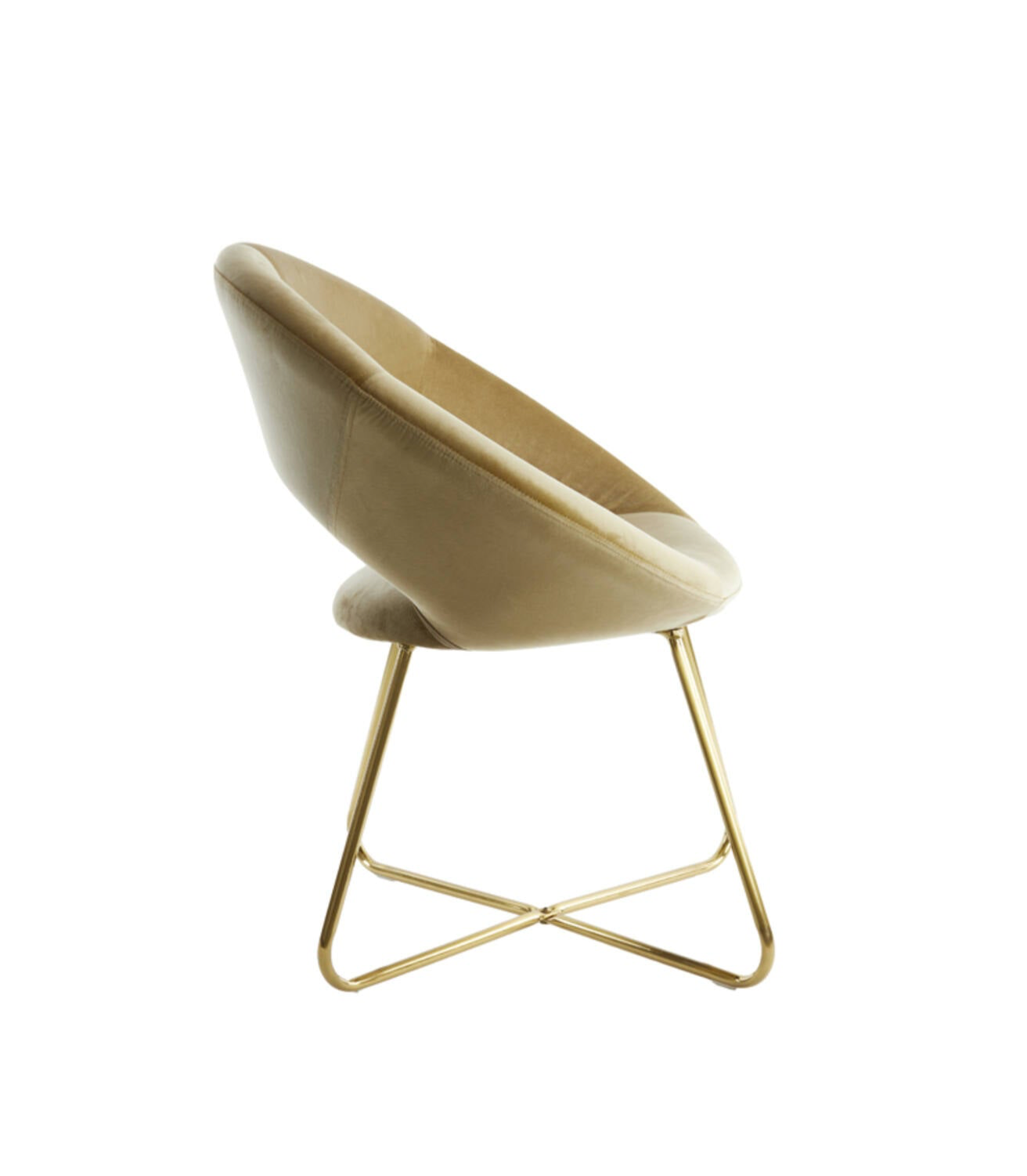Chaise Antony en velours