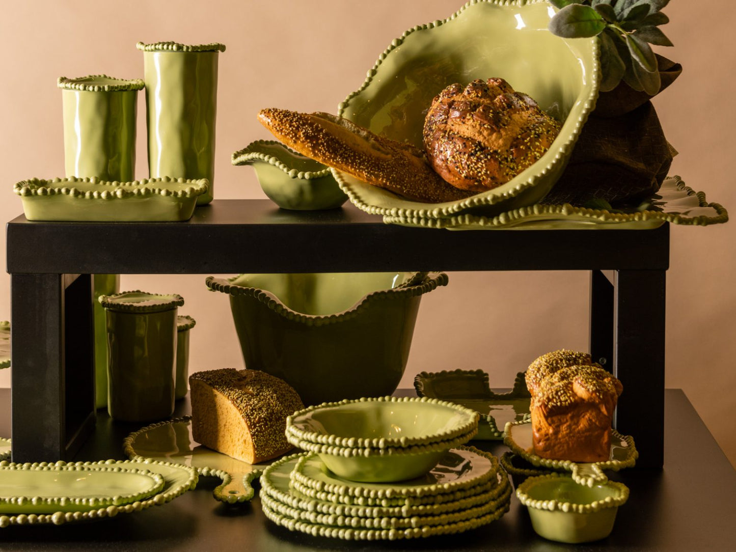 1x Plat de service apéritifs Joke @Baci Milano