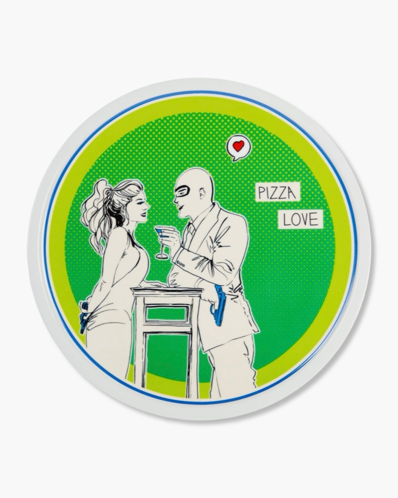 Plat de service Pizza @Baci Milano