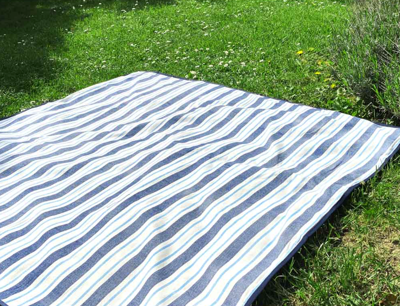 Nappe pique-nique à rayures