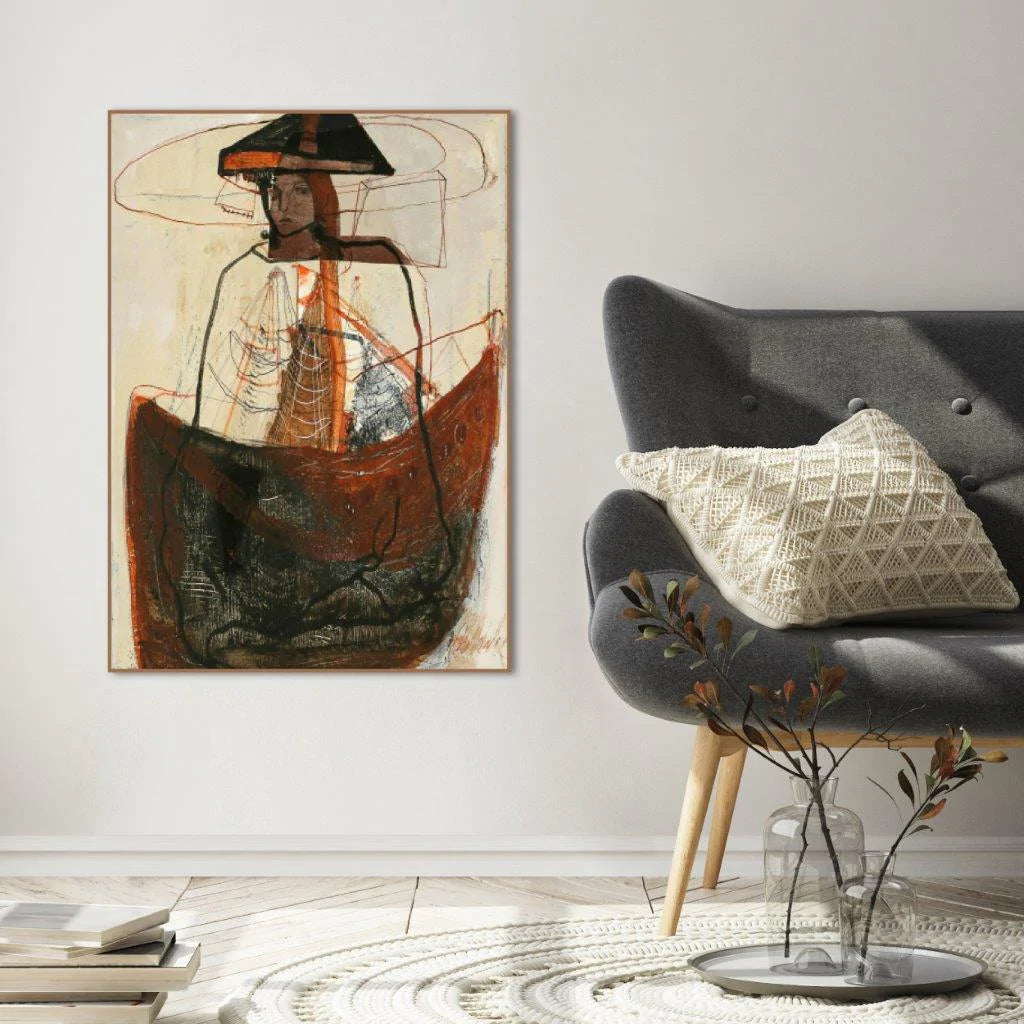 Tableau Fishing 30x40