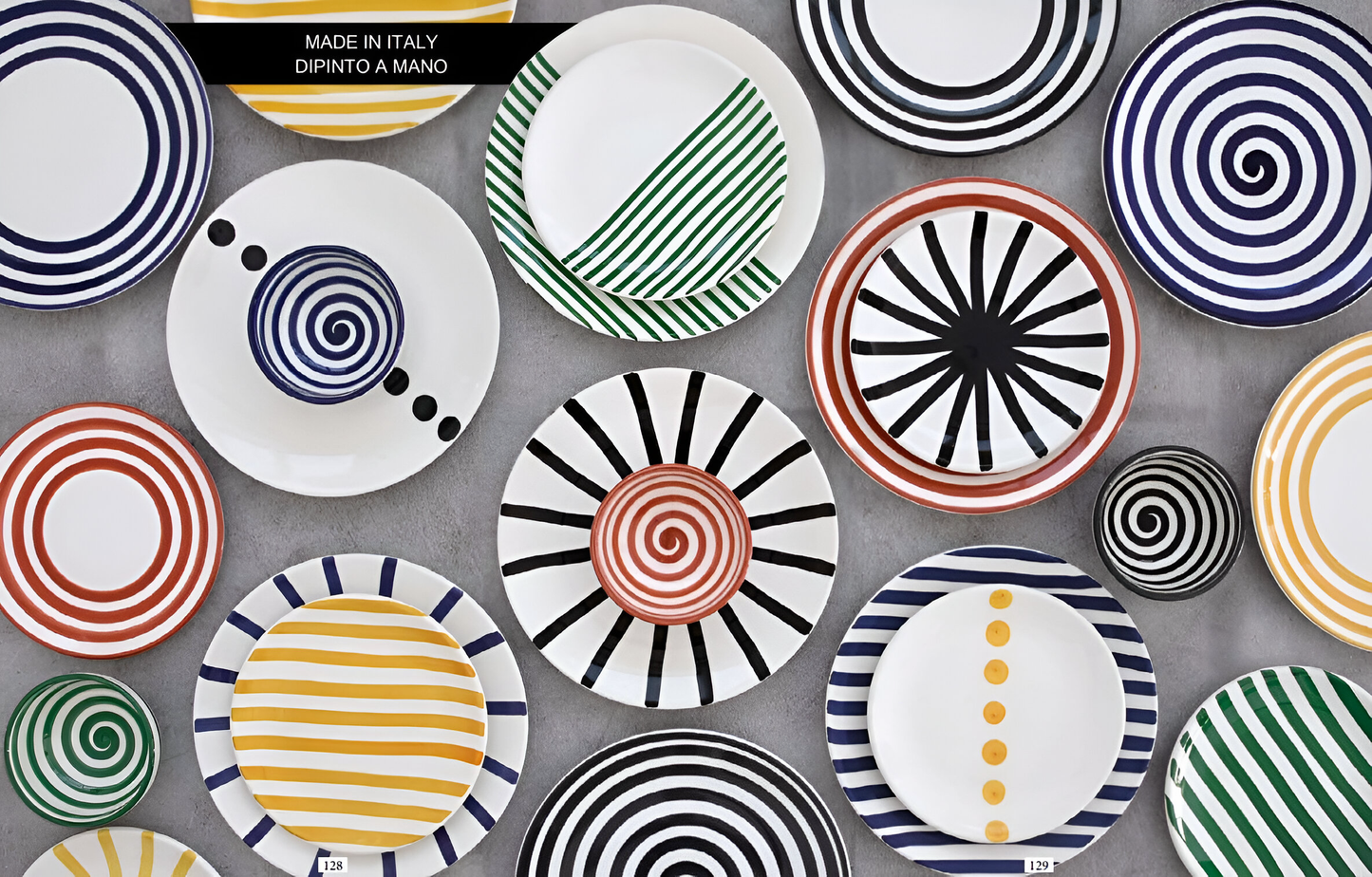 6x Assiette diner Dolce Vita (prix à l’unité)