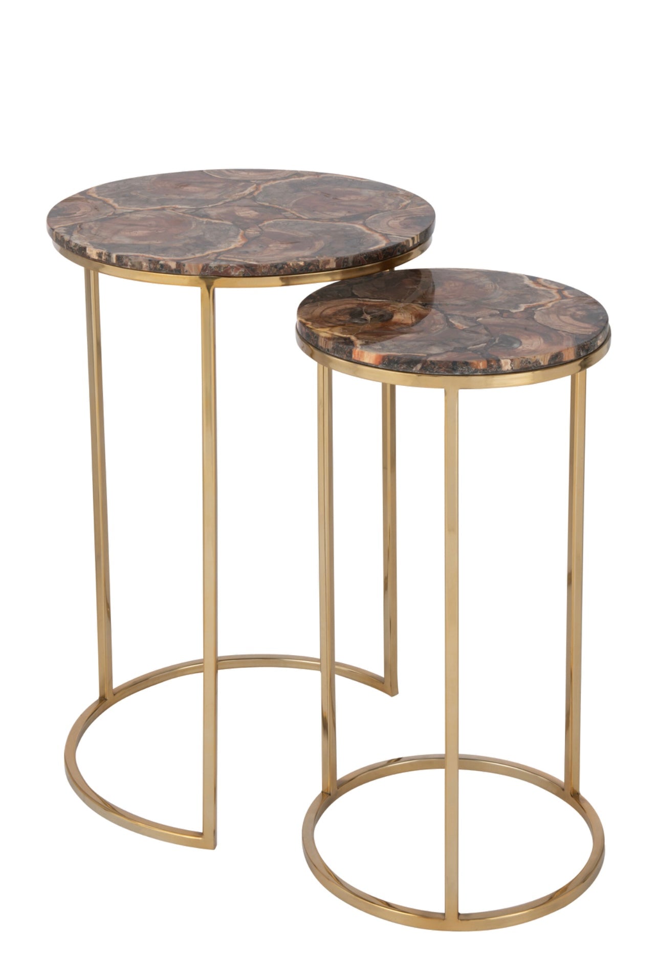 Set de 2 tables d’appoint Petri