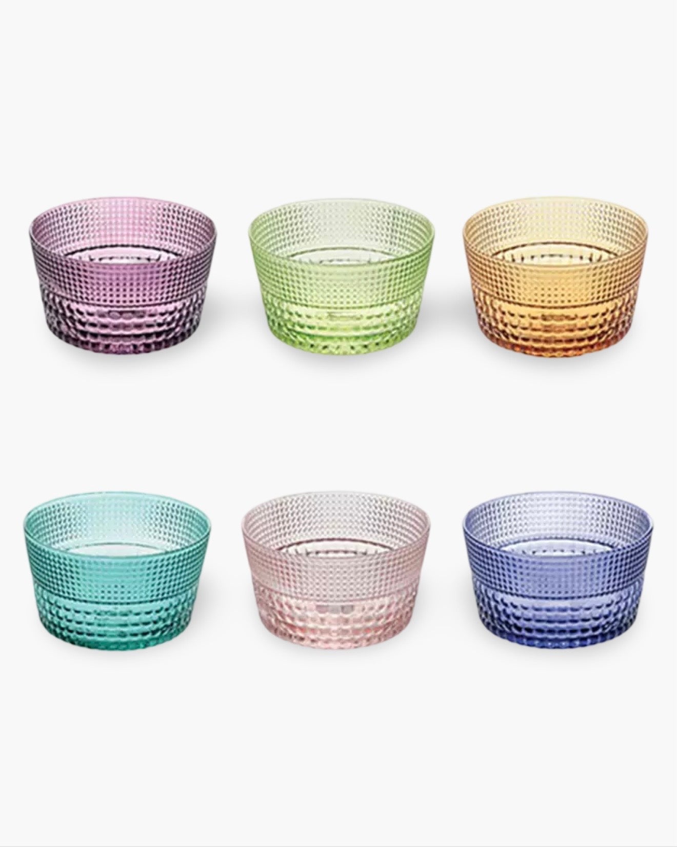 Set de 6 coupelles Speedy @IVV