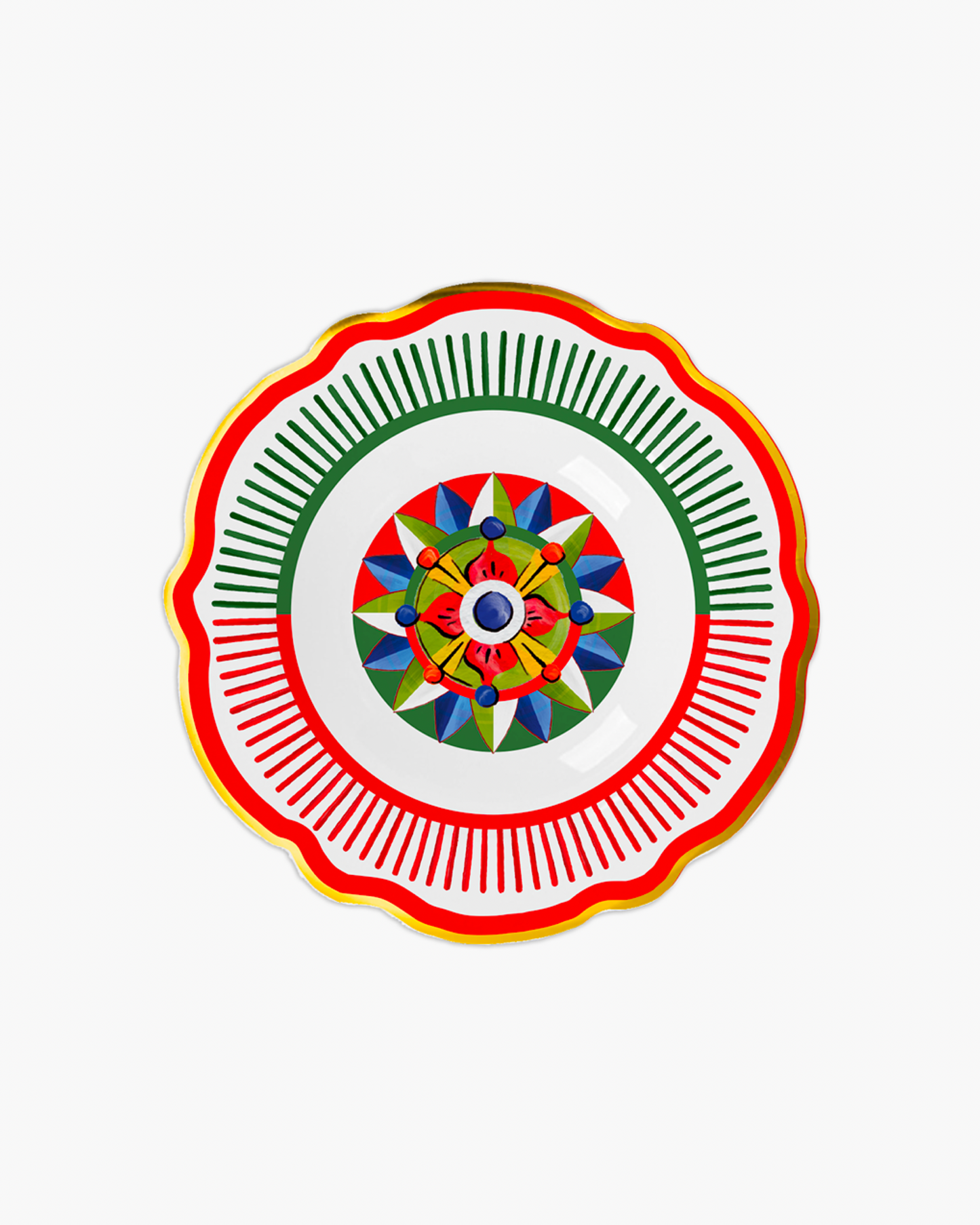 Assiette creuse Geometria