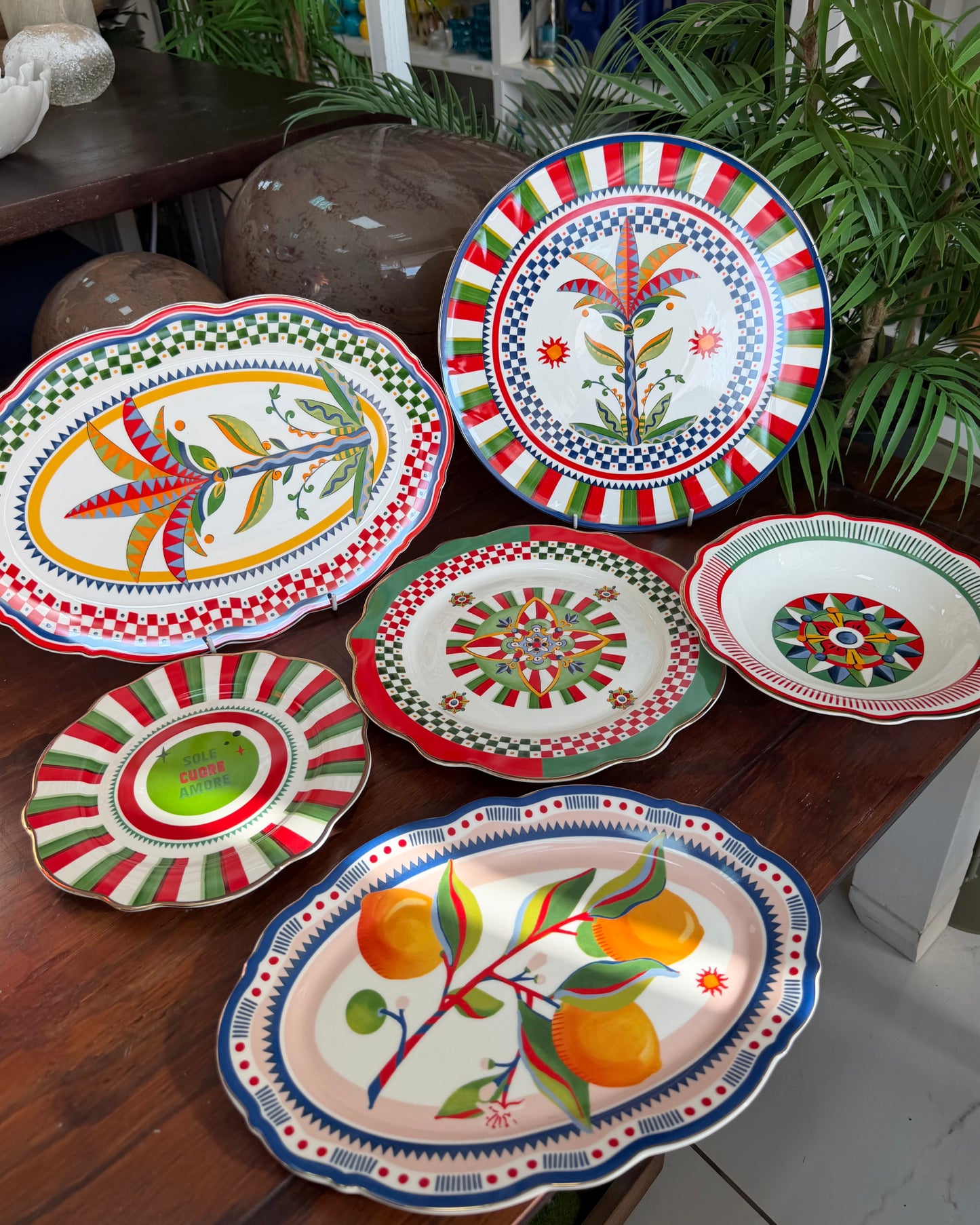 Assiette creuse Geometria