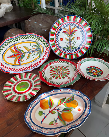 Assiette creuse Geometria