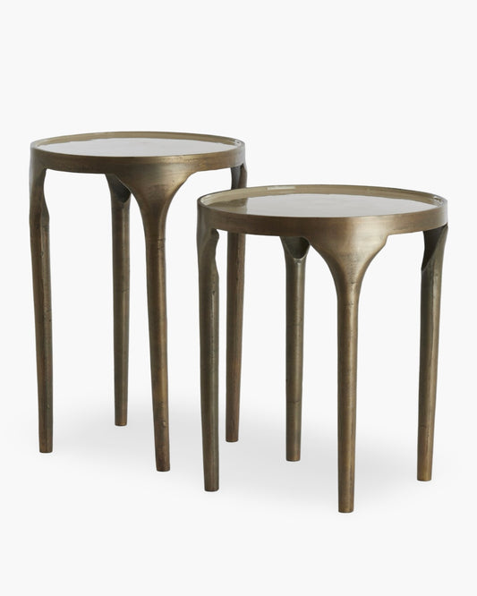 Set de 2 tables d’appoint Lapaz