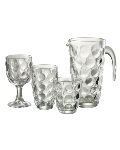 Set de 6 verres à eau Loupe