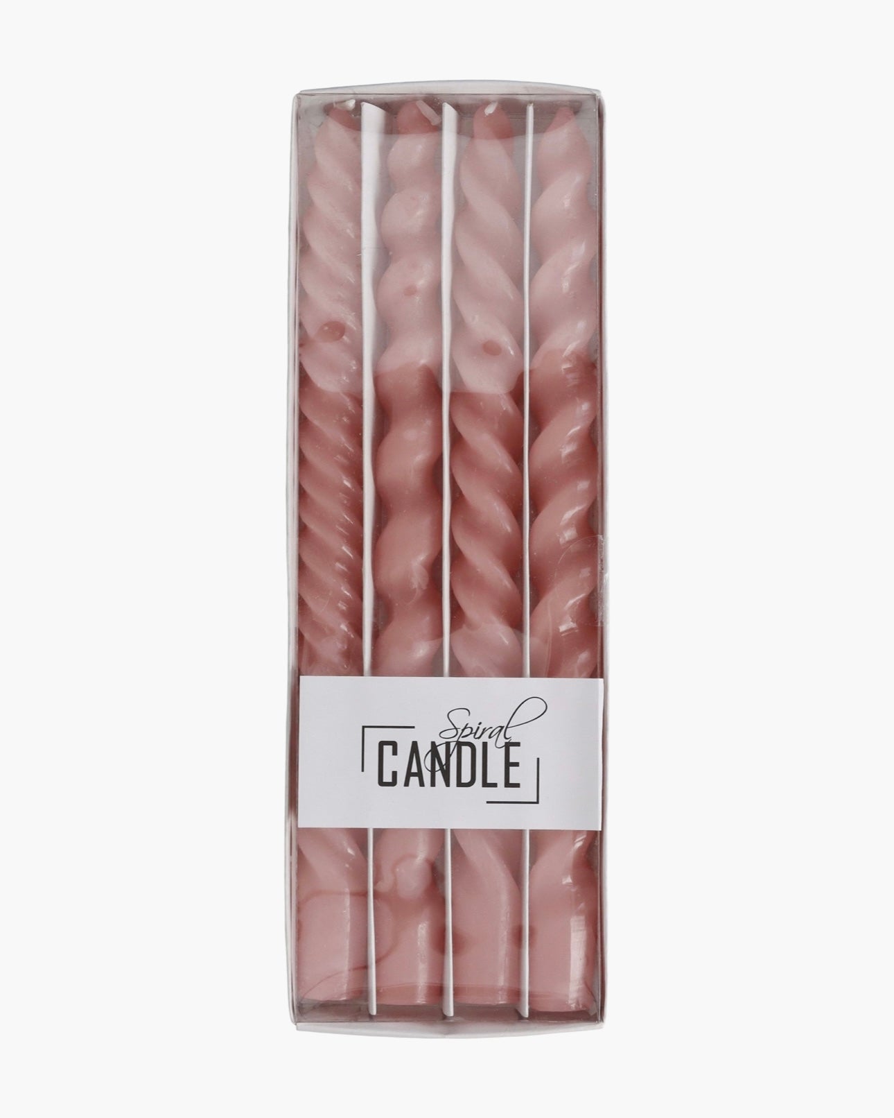 Set de 4 bougies Spiral