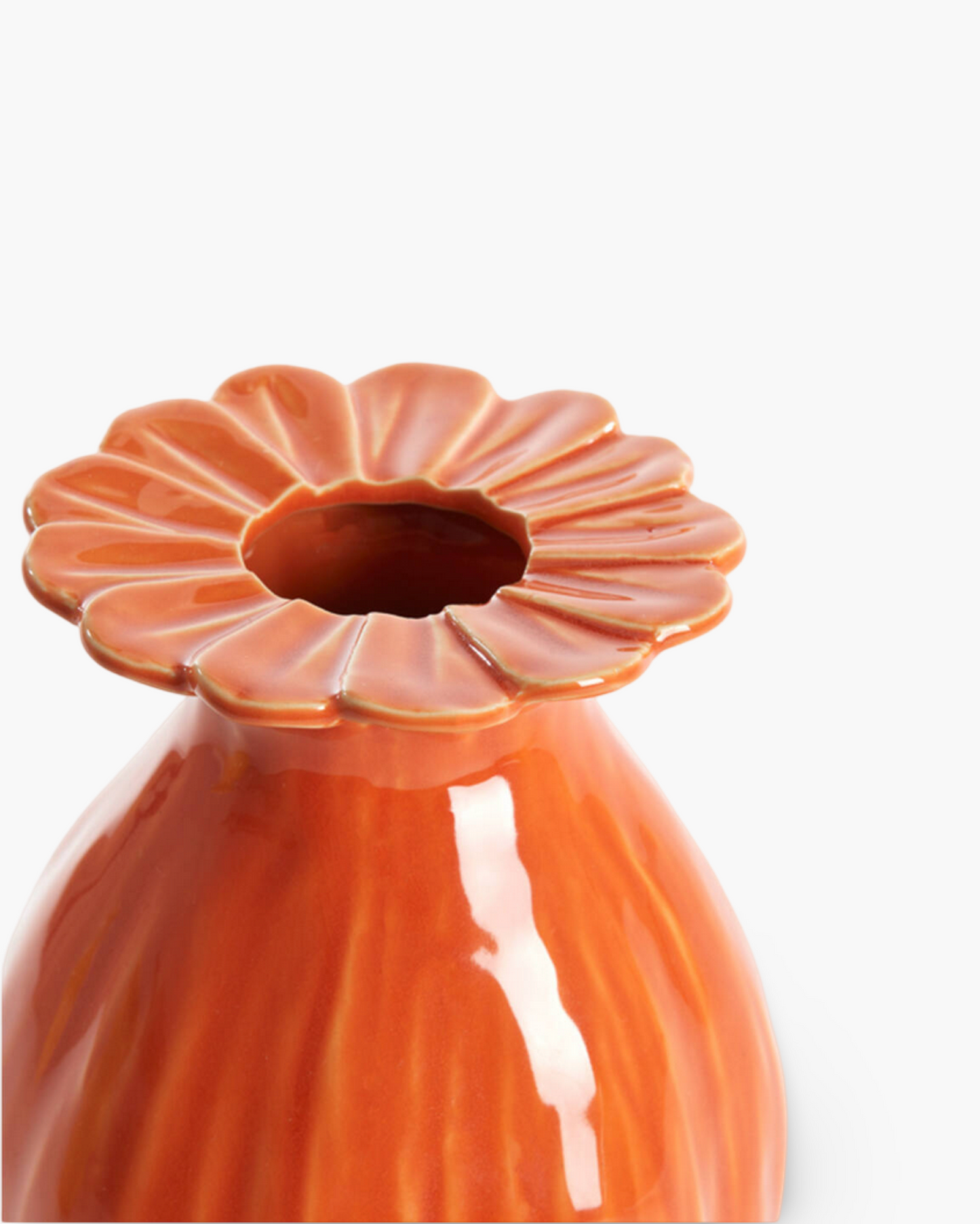 Flower vase orange GM