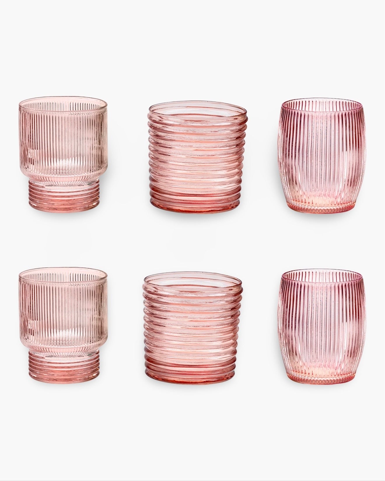 Set de 6 verres Due+Due+Due @IVV