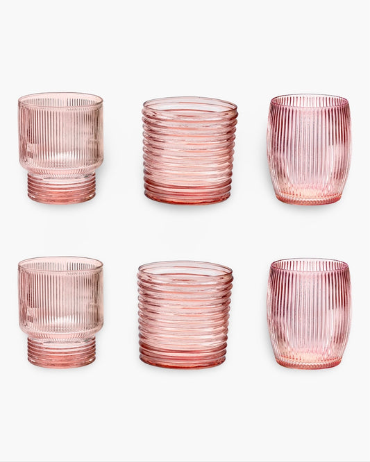 Set de 6 verres Due+Due+Due @IVV