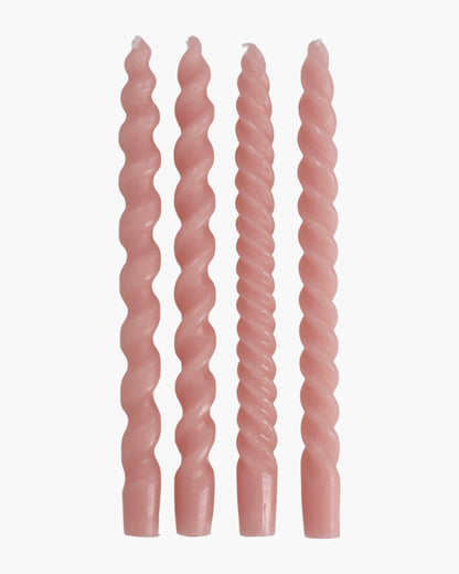 Set de 4 bougies Spiral