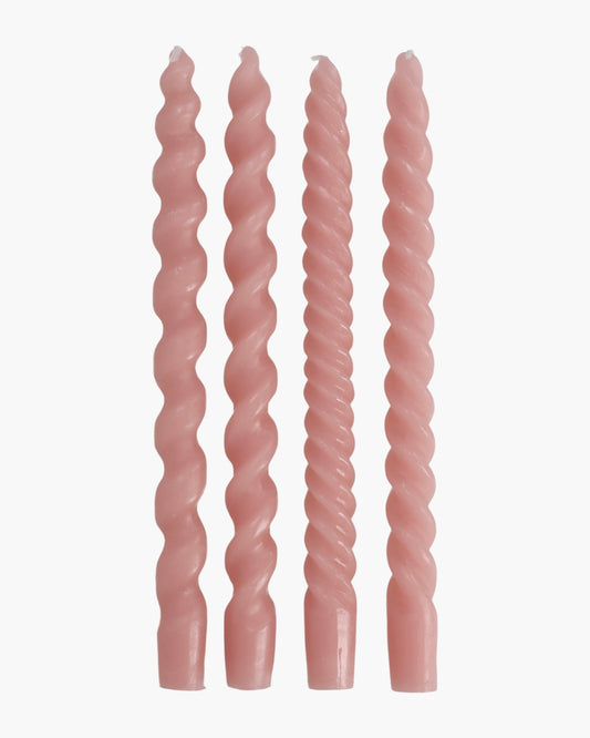 Set de 4 bougies Spiral