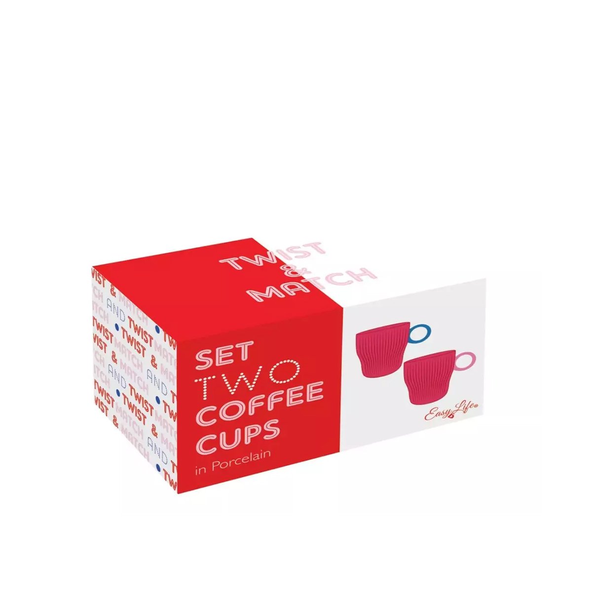 Set de 2 tasses à café Twist&Match