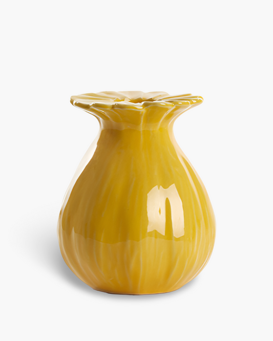 Flower vase yellow GM