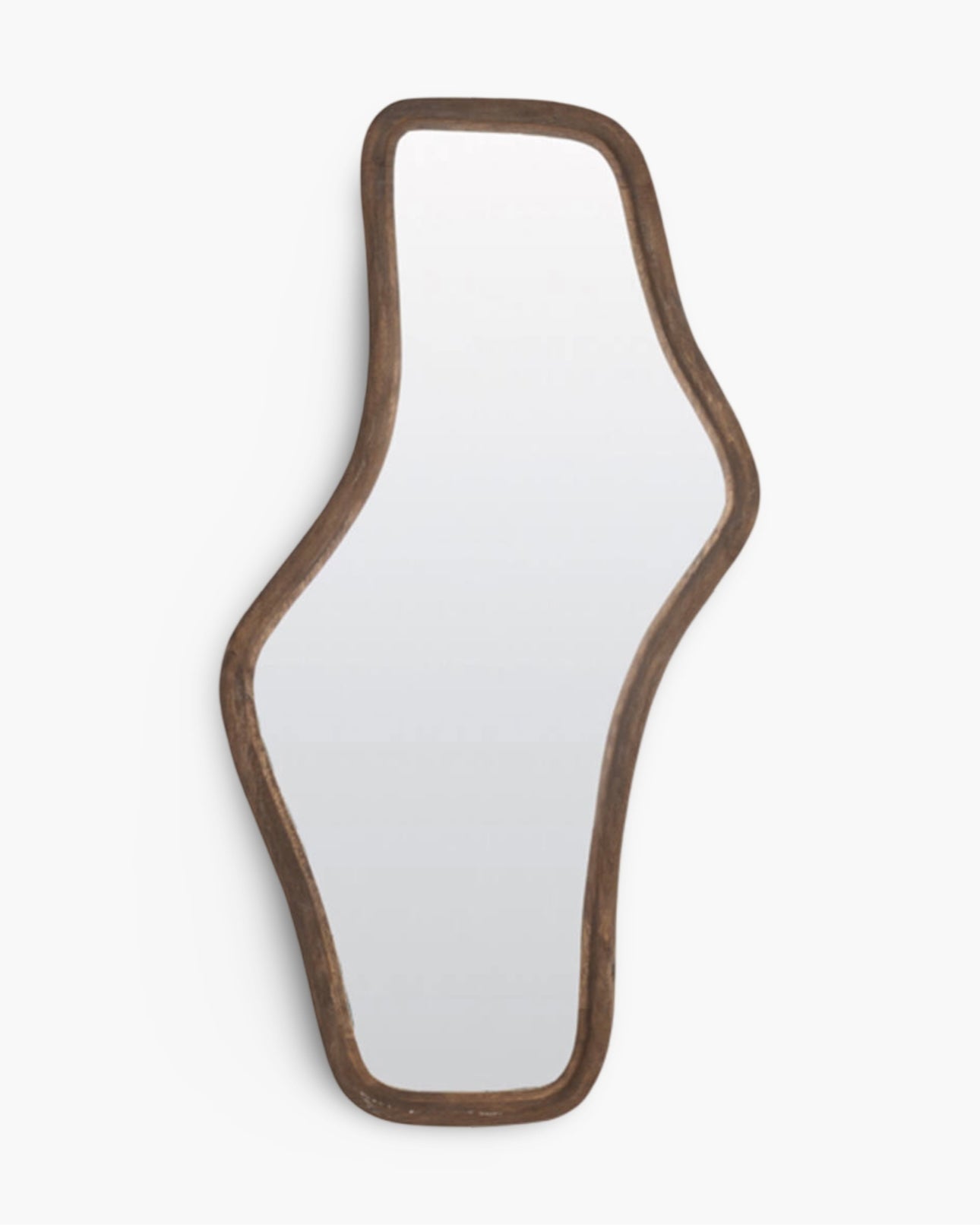 Miroir Celano en bois foncé MM