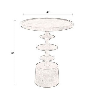 Table d’appoint Cath tall