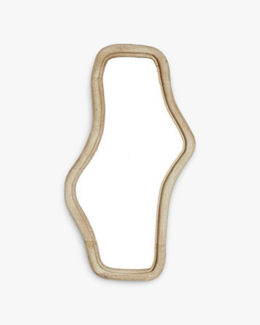 Miroir Celano en bois clair PM