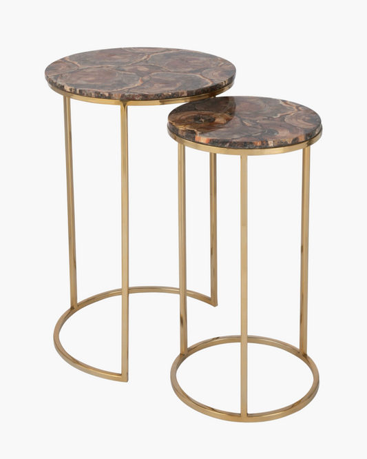 Set de 2 tables d’appoint Petri