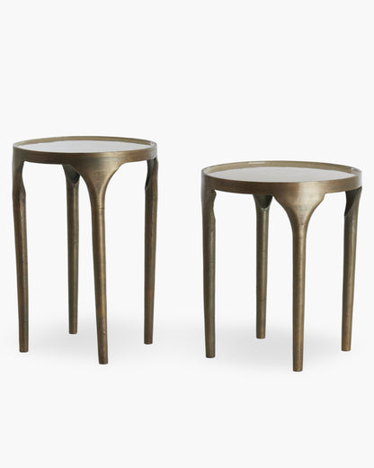 Set de 2 tables d’appoint Lapaz