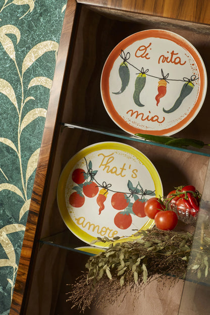 1x Assiette Oi Vita Mia
