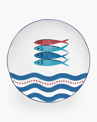 Assiette diner Sardine’s Party