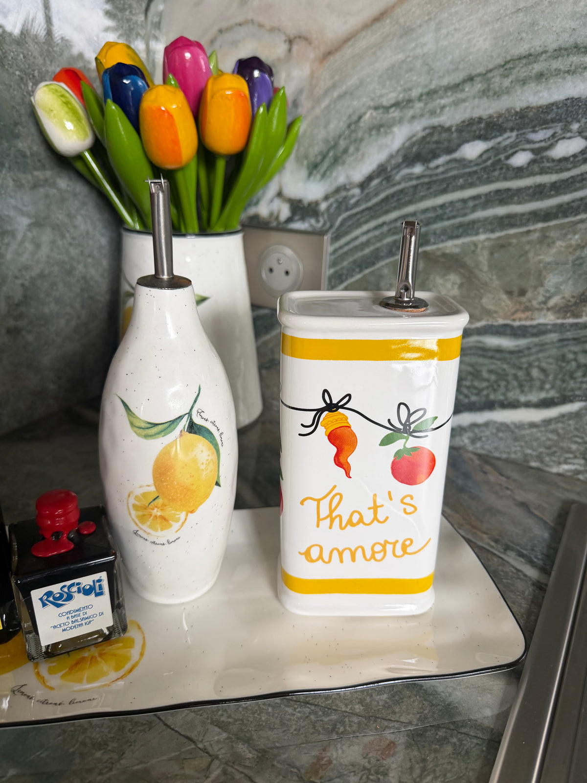 Bouteille d'huile Amore