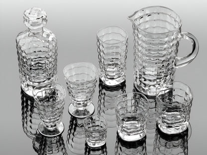 1x Set de 6 verres sur pied Optic @IVV