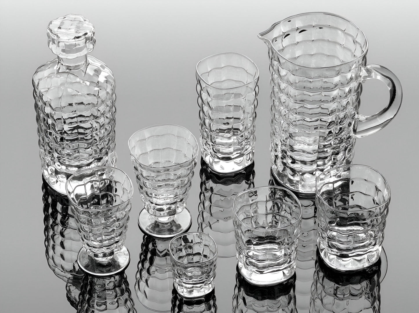 Set de 6 verres hauts Optic @IVV