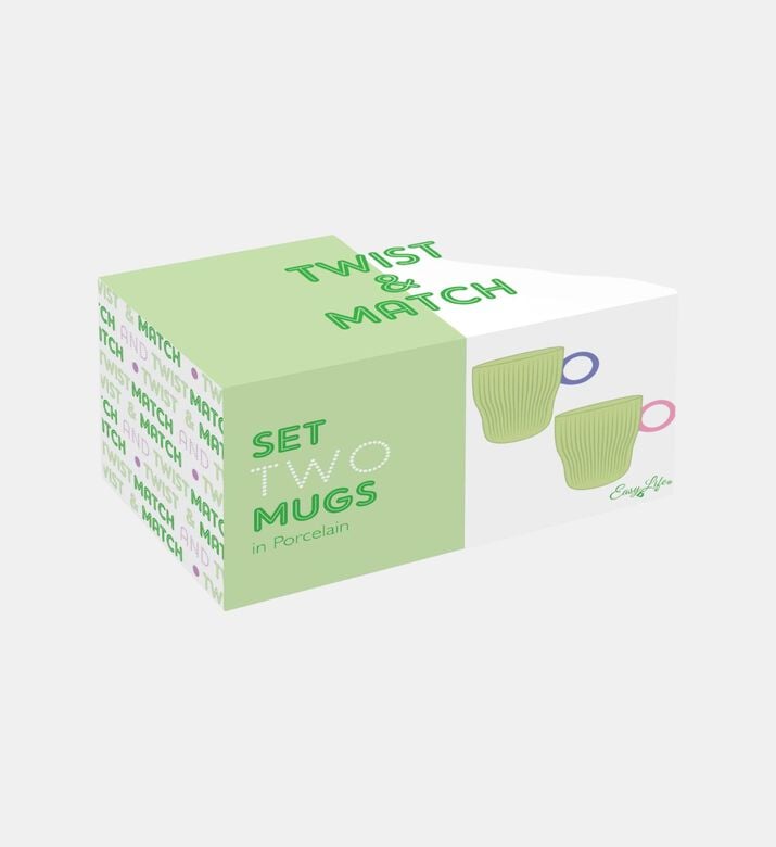 Set de 2 mugs Twist&Match