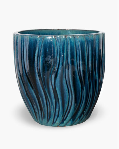 Grand vase Wavy en céramique