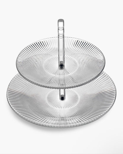 Présentoir à deux niveaux Ishtar Ø28cm @IVV