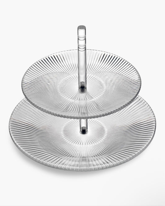 Présentoir à deux niveaux Ishtar Ø28cm @IVV