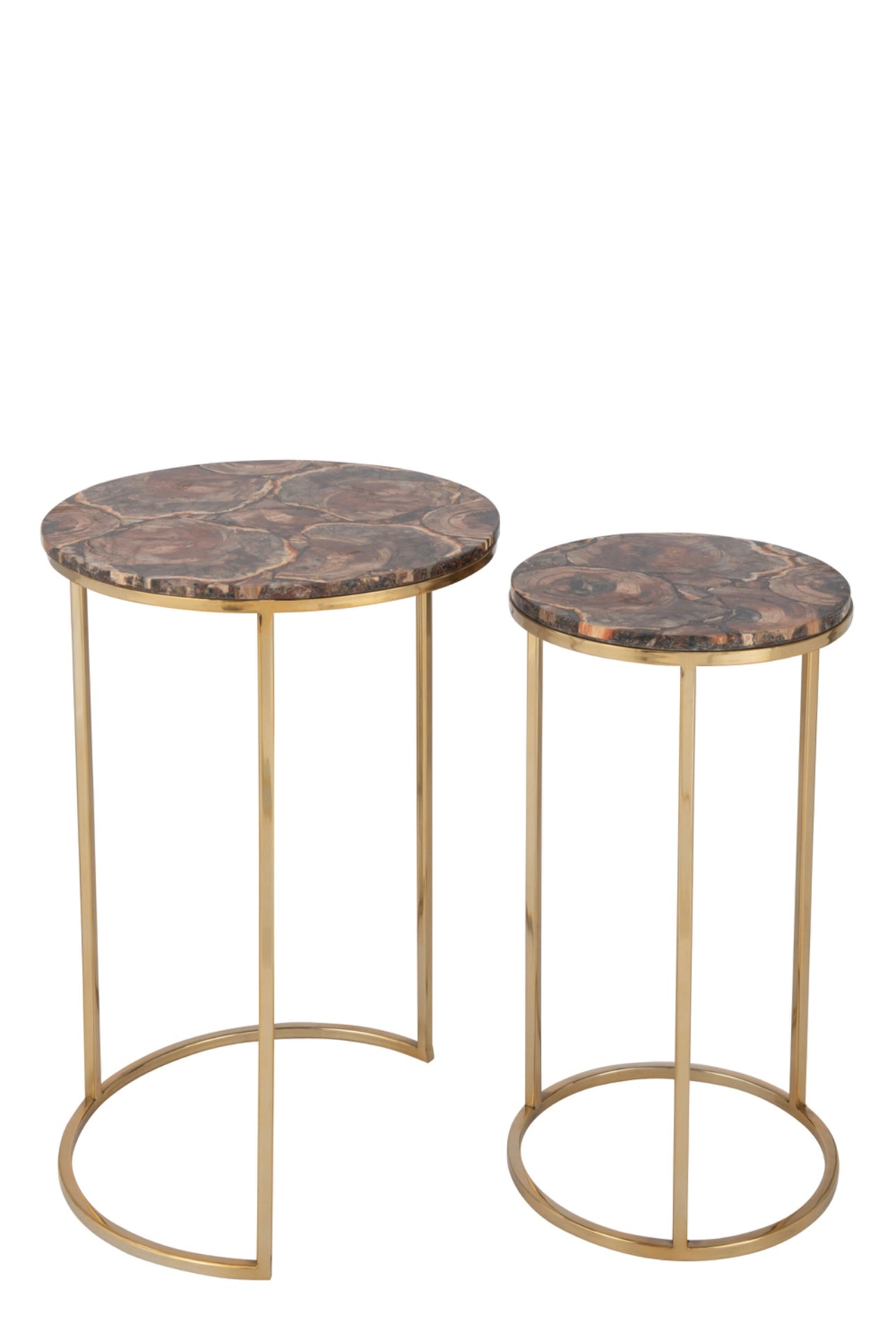 Set de 2 tables d’appoint Petri