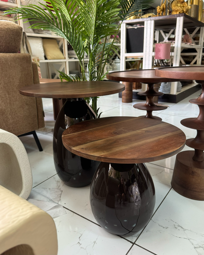 Set de 2 tables d’appoint Olivia