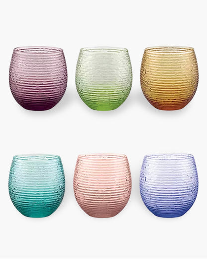 Set de 6 verres Striped @IVV