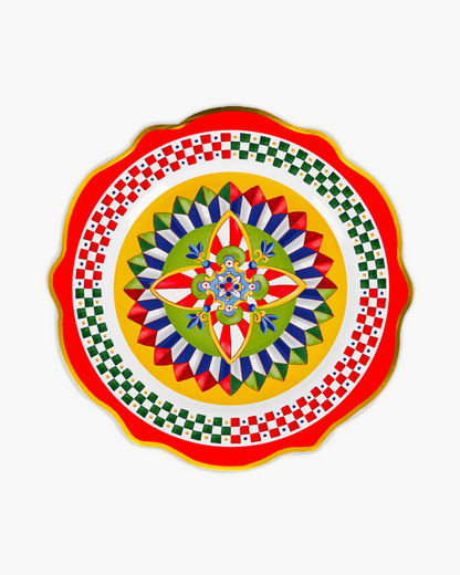 Assiette plate Geometria