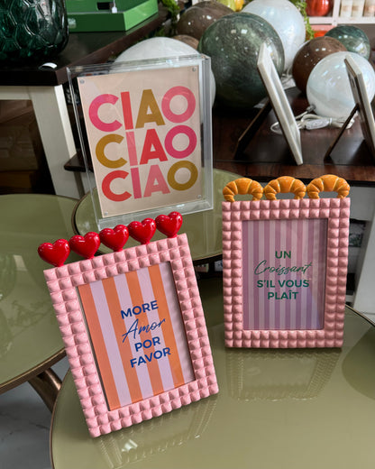 2x Cadre-photo Heart (prix à l’unité)