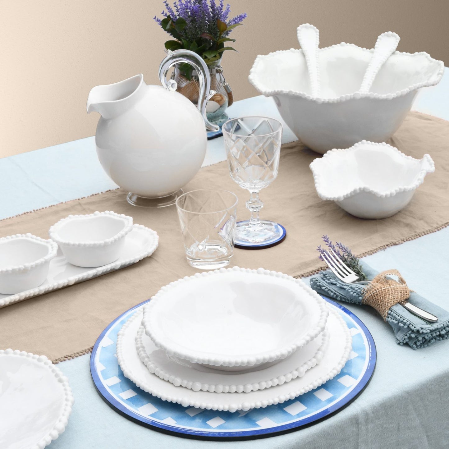 1x Plat de service apéritifs Joke @Baci Milano