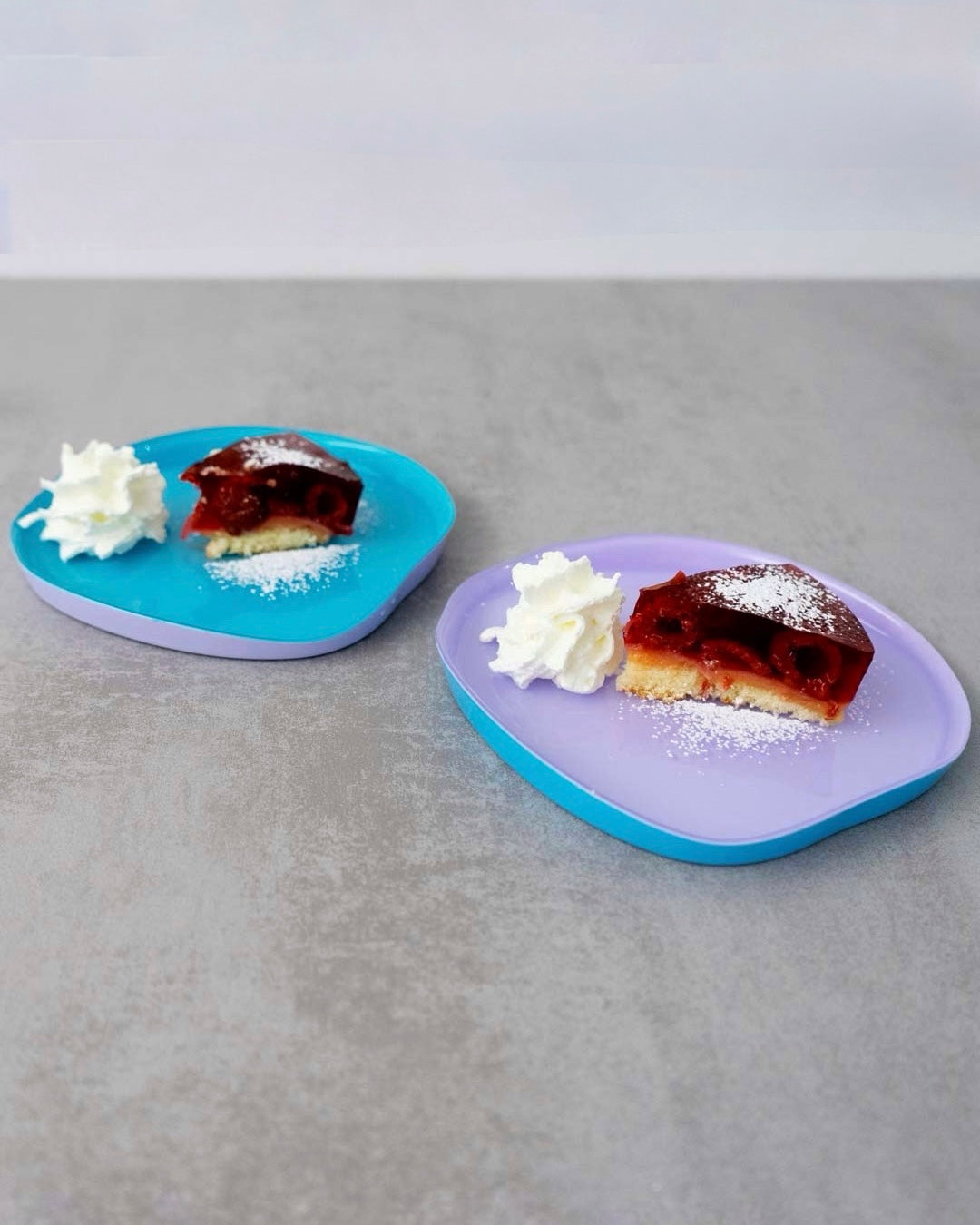 1x Set de 2 assiettes dessert Dolce