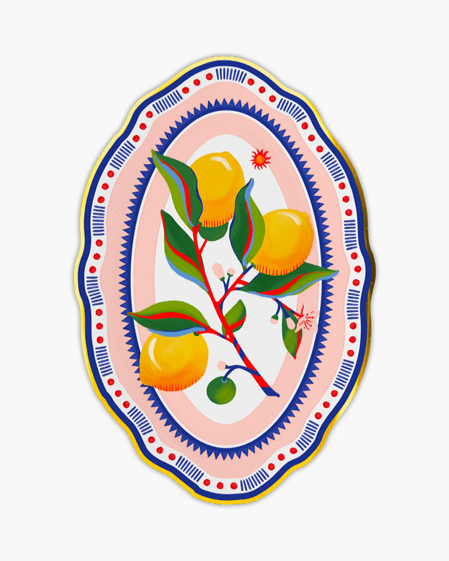 Plat ovale midi Dolce Vita